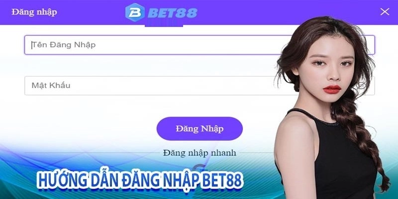 Hướng dẫn newbie đăng nhập Bet88 trên PC 